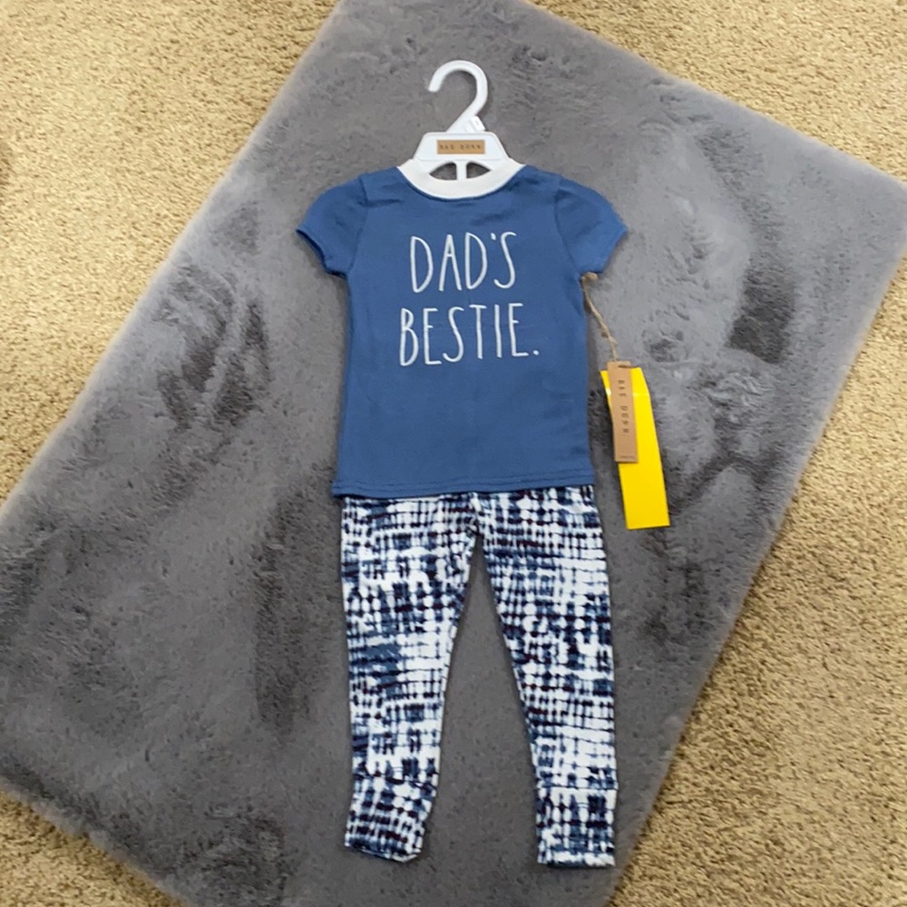 NWT Rae Dunn Dad’s Bestie pajamas